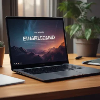 laptop computer mockup