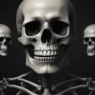 skeleton iphone wallpaper