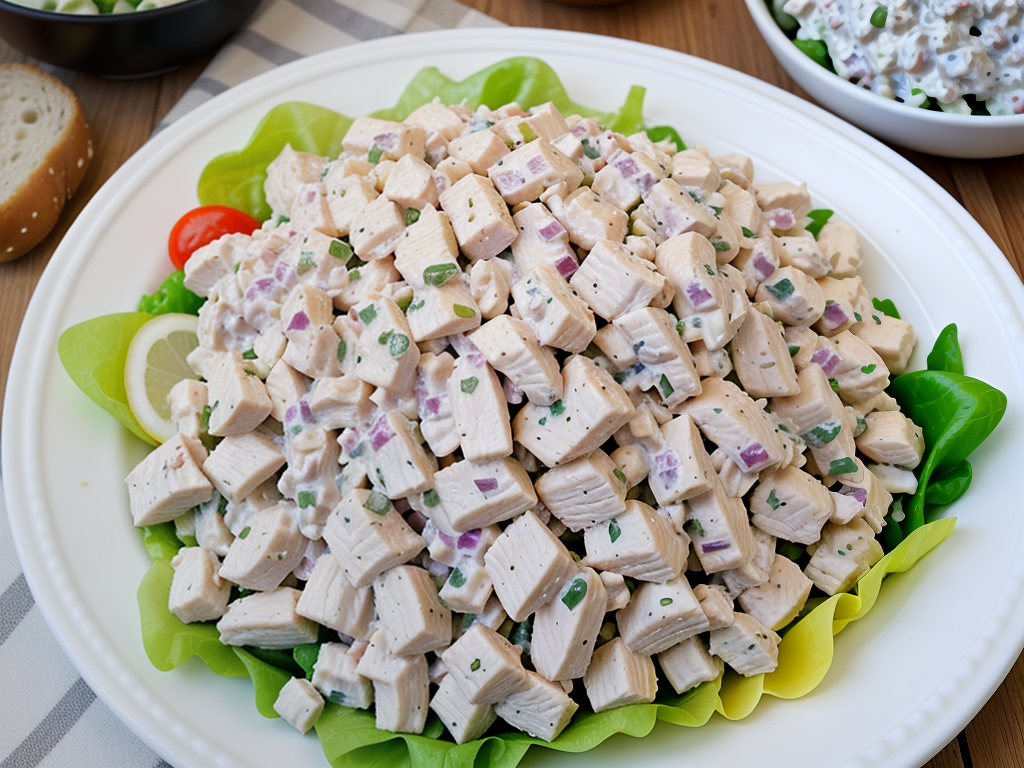 what goes good with chicken salad
