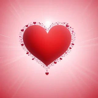 background heart