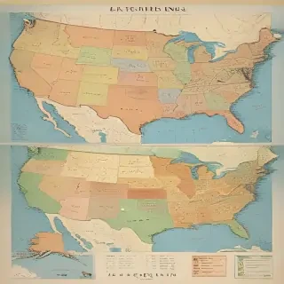 usa map states