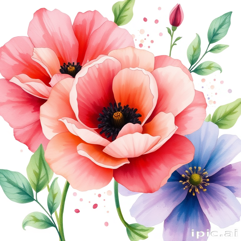 watercolor flower images