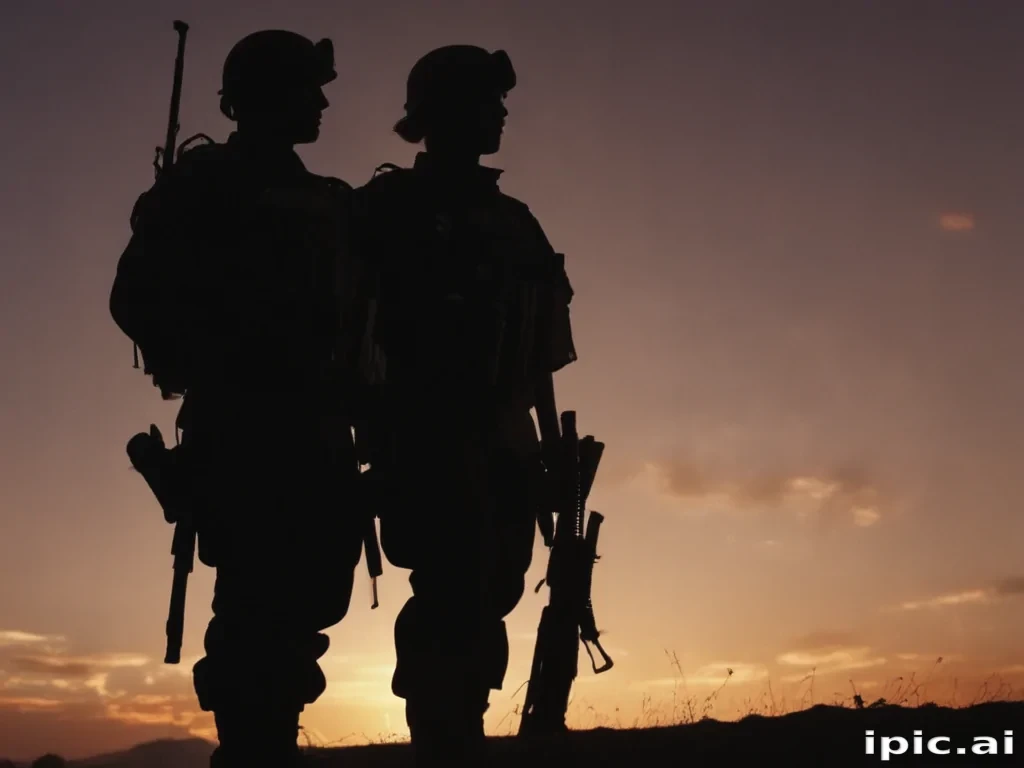 soldier silhouette