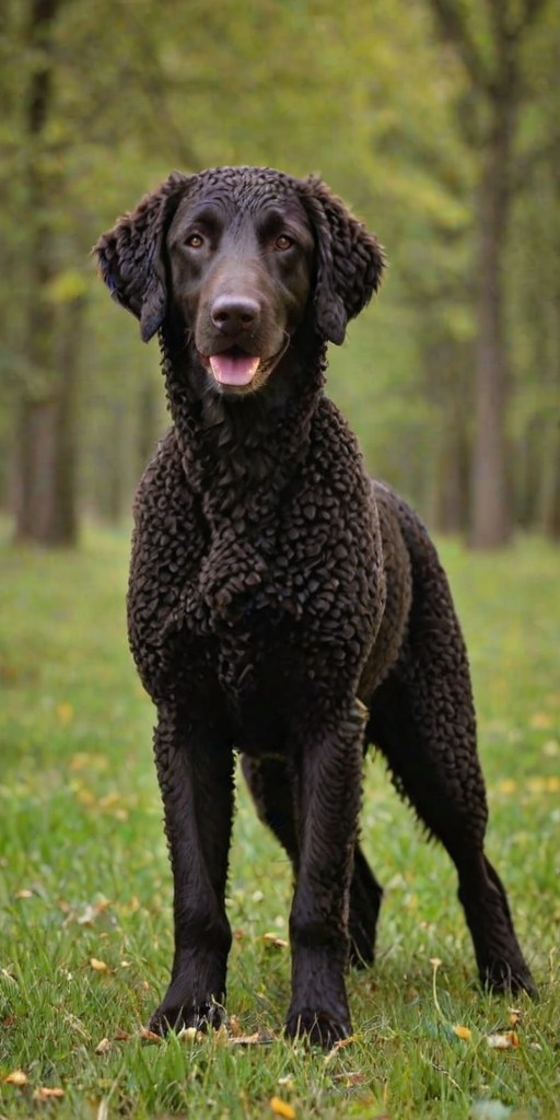 curly coated retriever