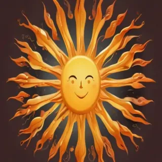 cartoon sun png