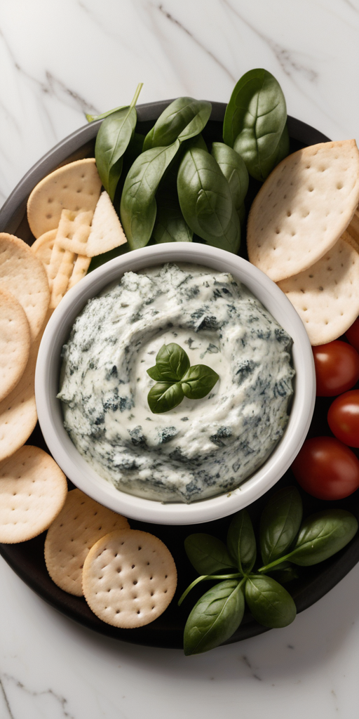 what goes with spinach dip
