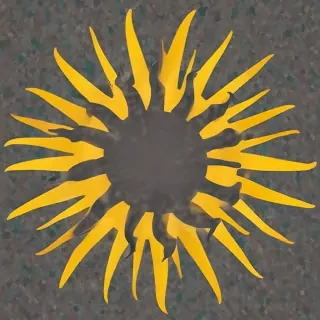 sun clipart transparent background