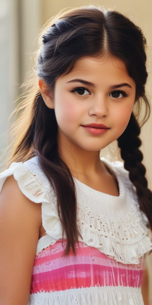 selena gomez as a child