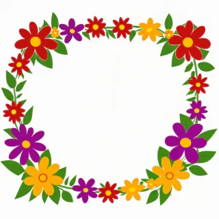 flower border clipart