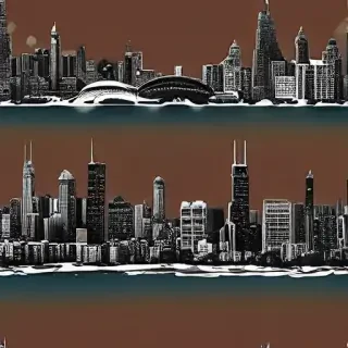 chicago skyline png