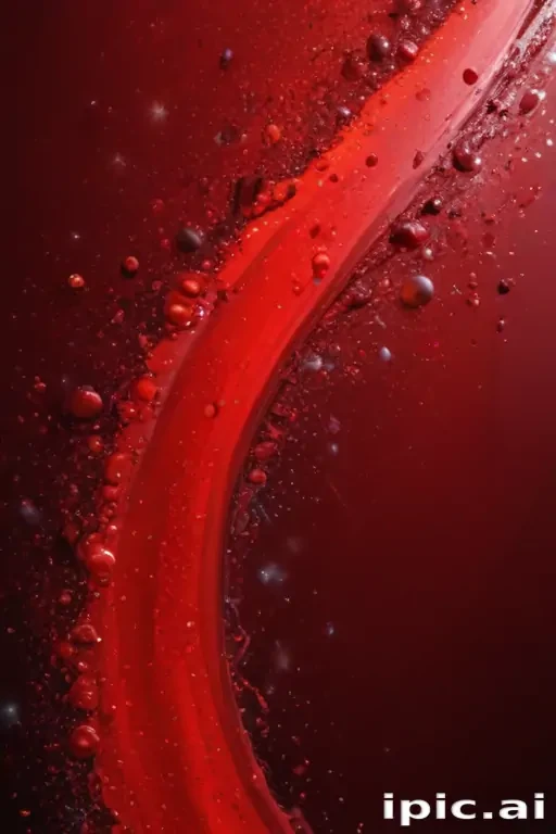 sparkly red background