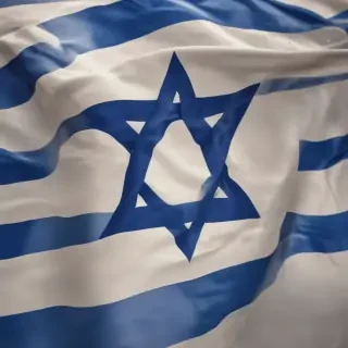 transparent israel flag