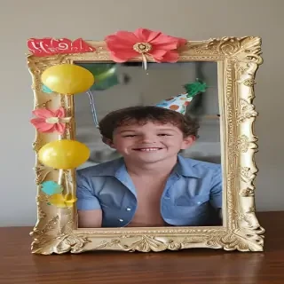 birthday frame