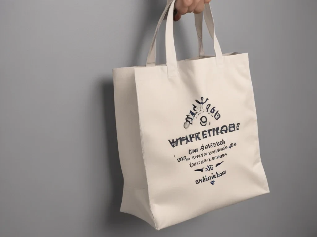 tote bag mockup