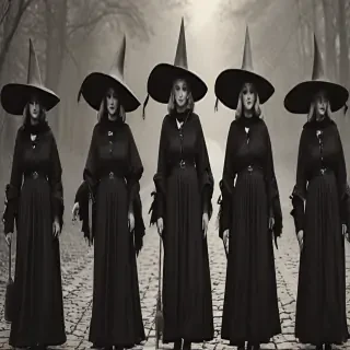 vintage witches