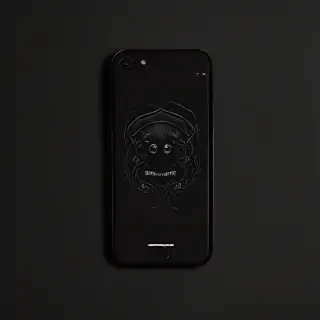 black phone wallpaper