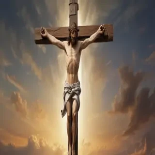 jesus on the cross picture
