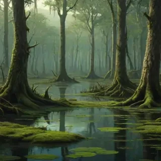 swamp background