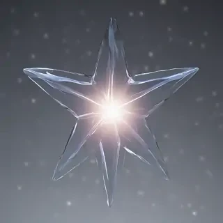 transparent star