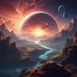 planet background