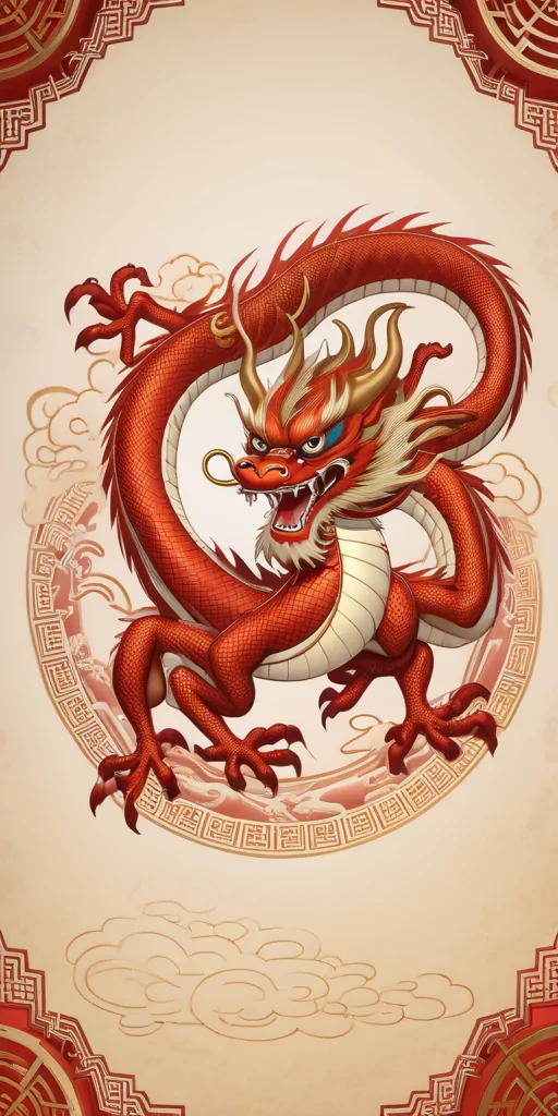 chinese dragon background