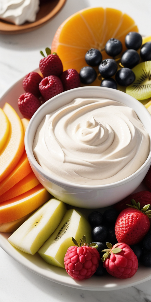 cream cheese fruit dip without marshmallow