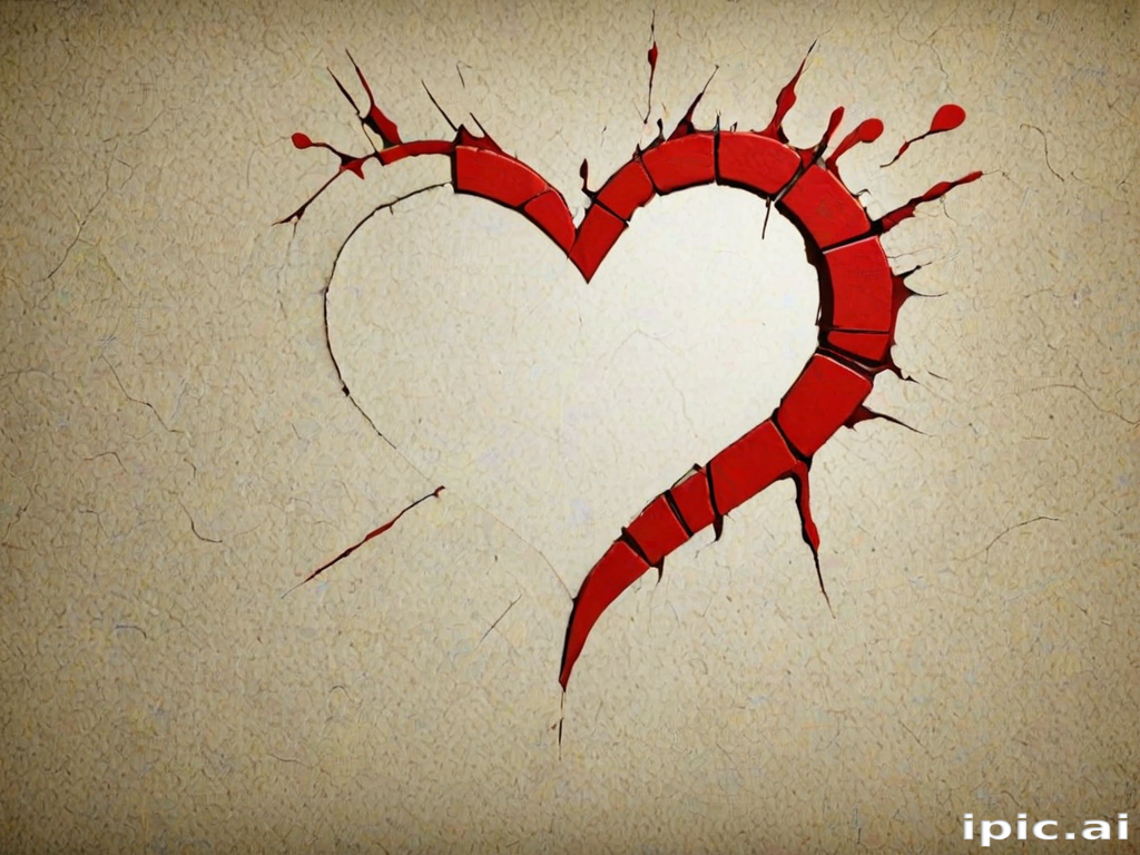 heart broken wallpaper