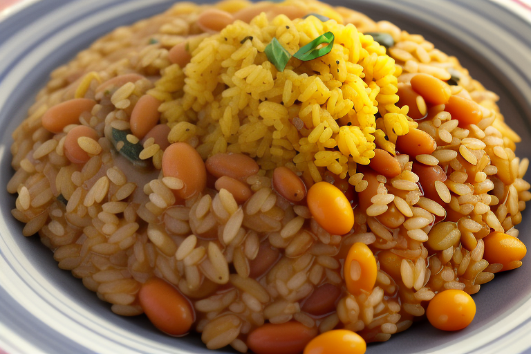 arroz con gandules receta sencilla