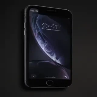 iphone cute black wallpaper
