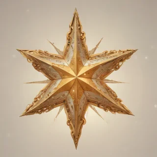 christmas star clipart free