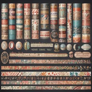 washi tape clipart