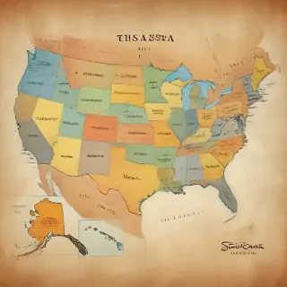 map of the usa states