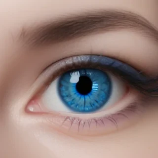 blue eye