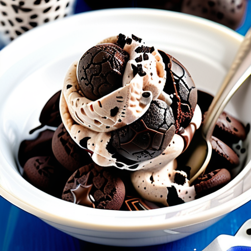 chocolate cookies and cream ice cream