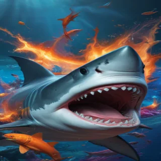 shark background