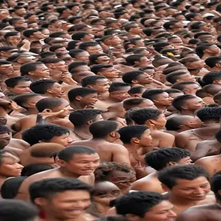 crowded png
