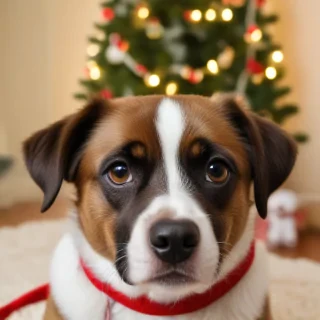 dog christmas photos