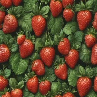 strawberry wallpaper aesthetic