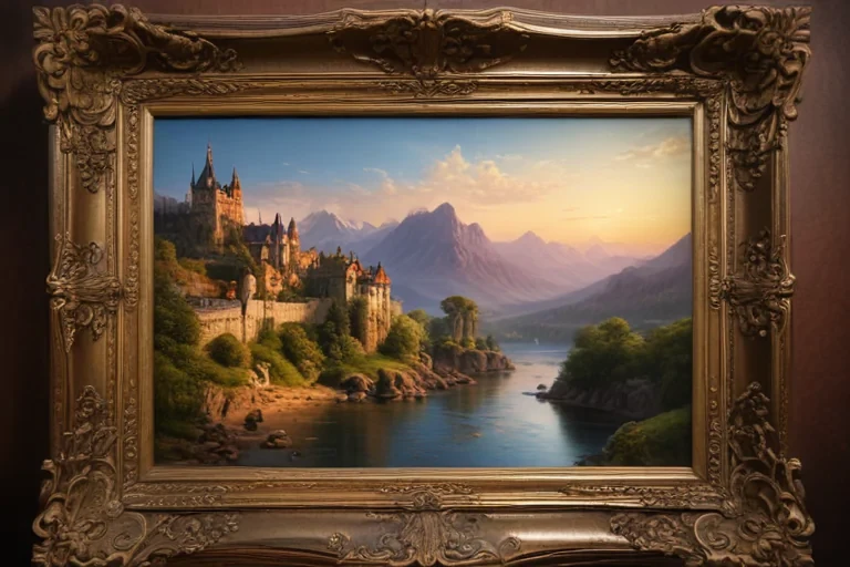 frame with background