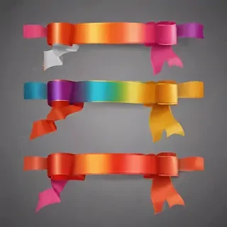 ribbon banners