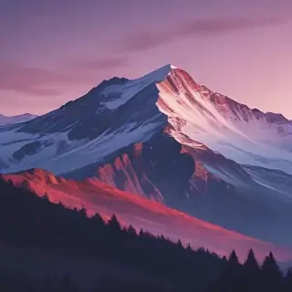 aesthetic mountain wallpaper