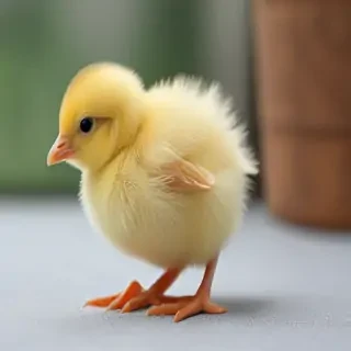 transparent chick