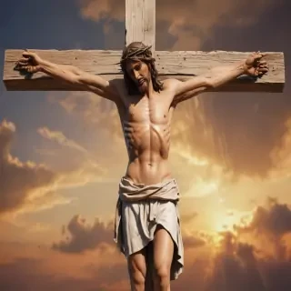 jesus on the cross clipart