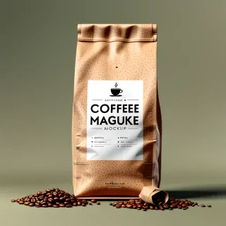 coffee bag mockup