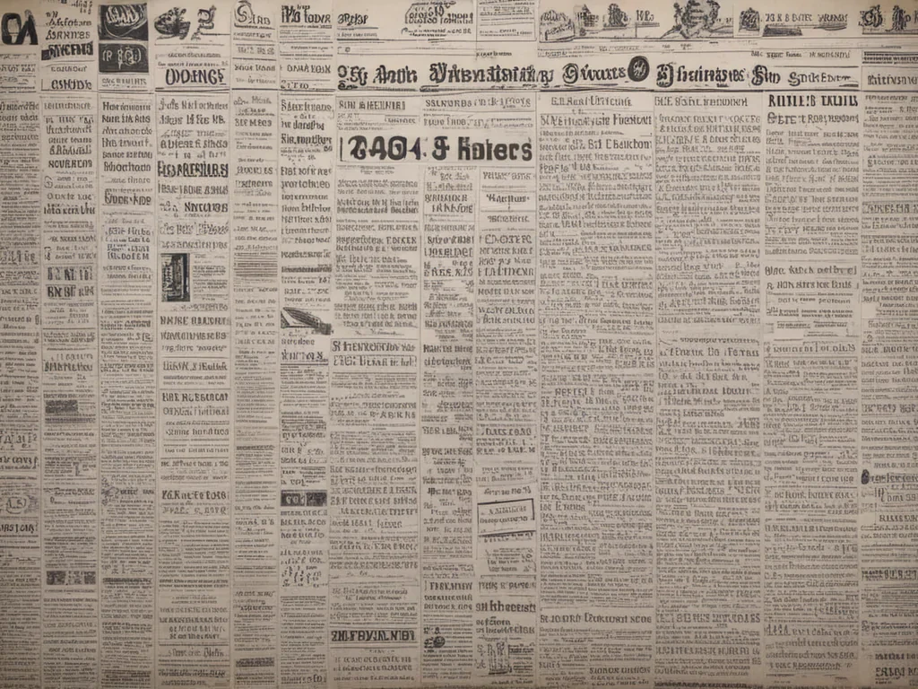 newspaper paper background