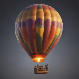 hot air balloon png