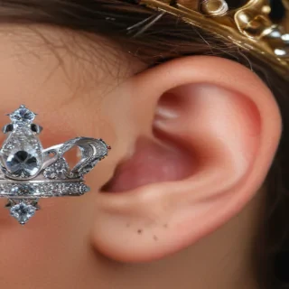 kings crown piercing