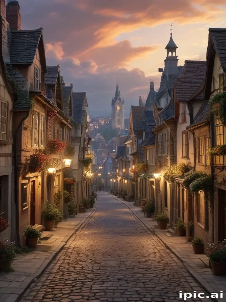 town background