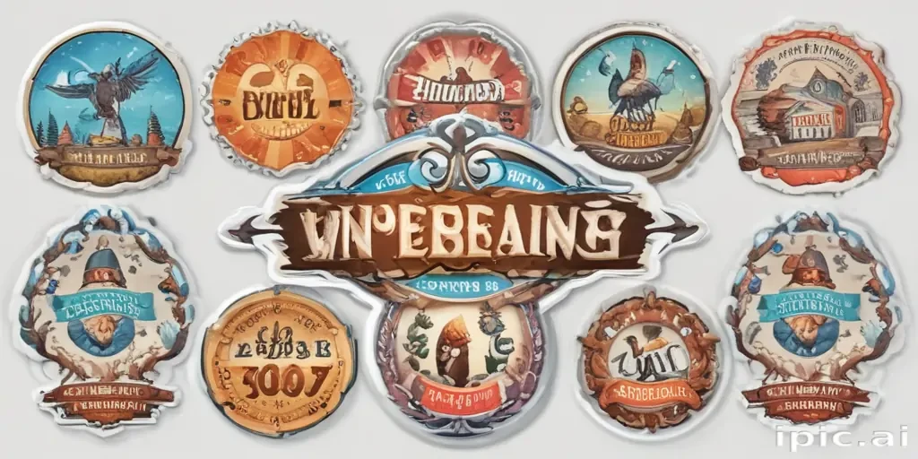 stickers clipart