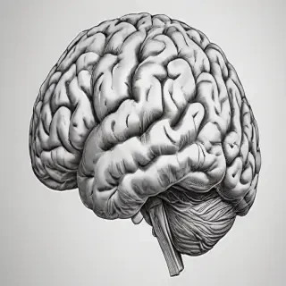 brain sketch